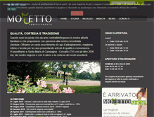 Tablet Screenshot of morettoabbigliamento.com